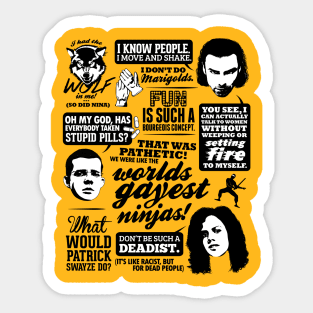 Being Human Quotes Sticker
